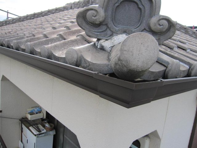 姫路市の雨樋交換工事